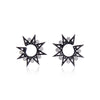 Lyra Black Earrings