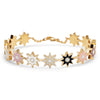 White, Pink, Black Twinkle Star Bracelet