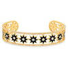 Black Twinkle Star Cuff