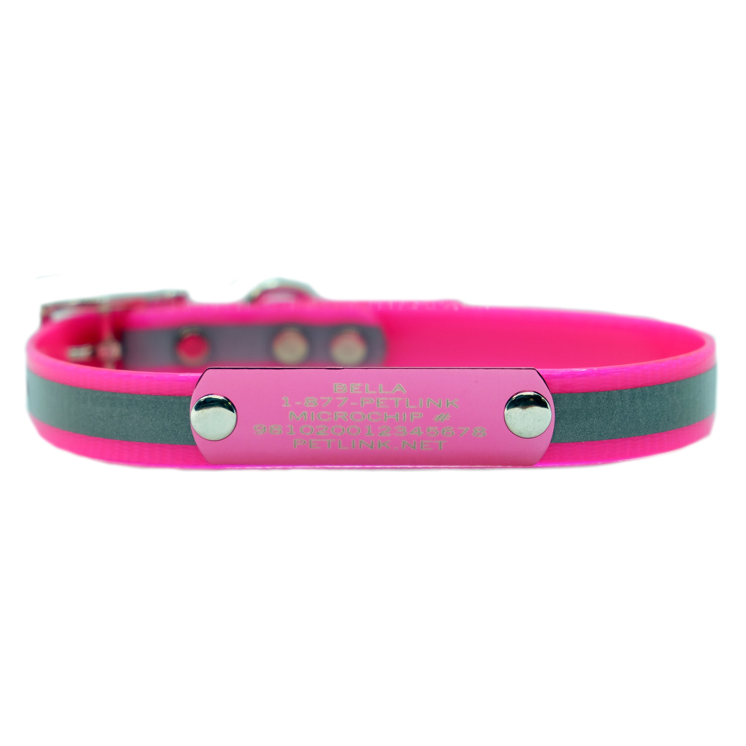 Sun-Glo Reflective Waterproof Dog Collars