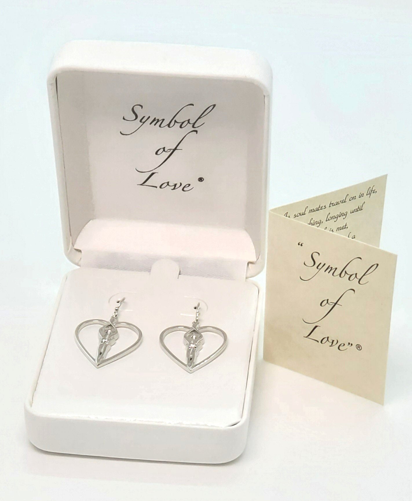 Soulmate Heart Earrings, 1