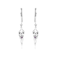 Small Soulmate Earrings, 1 ½” by ½