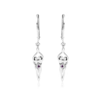 Small Soulmate Earrings, 1 ½” by ½