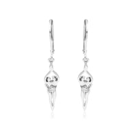 Small Soulmate Earrings, 1 ½” by ½