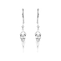 Small Soulmate Earrings, 1 ½” by ½