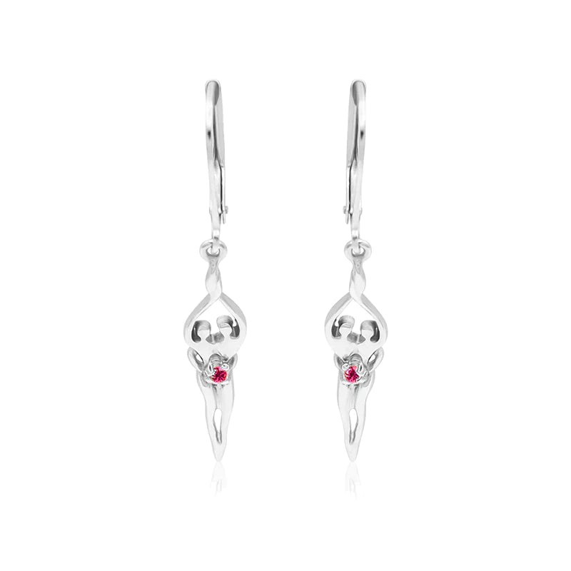 Medium Soulmate Earrings, 1 ¾