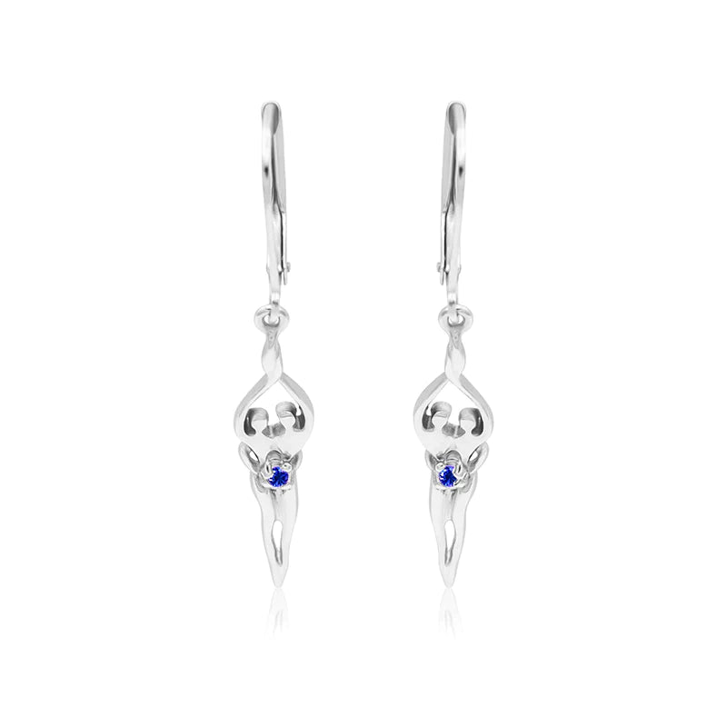 Medium Soulmate Earrings, 1 ¾