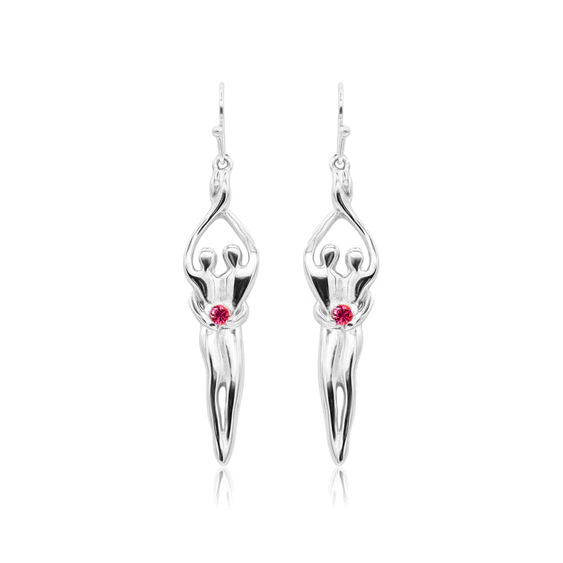Medium Soulmate Earrings, 1 ½
