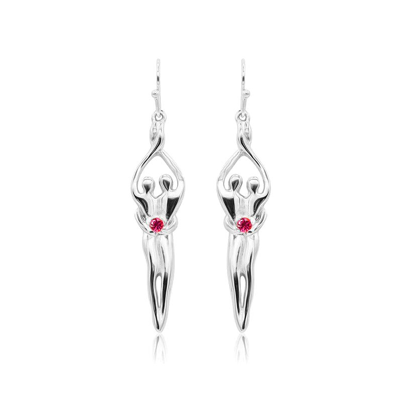 Medium Soulmate Earrings, 1 ½