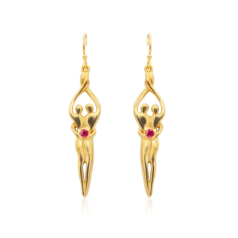 Medium Soulmate Earrings, 1 ½