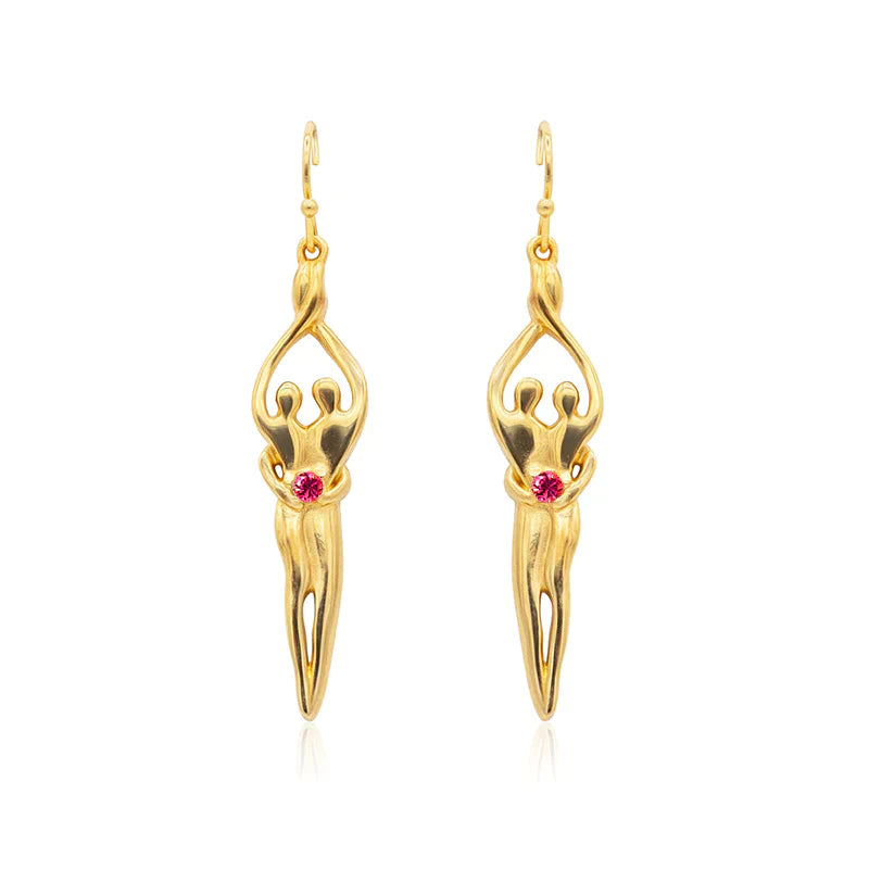 Medium Soulmate Earrings, 1 ½