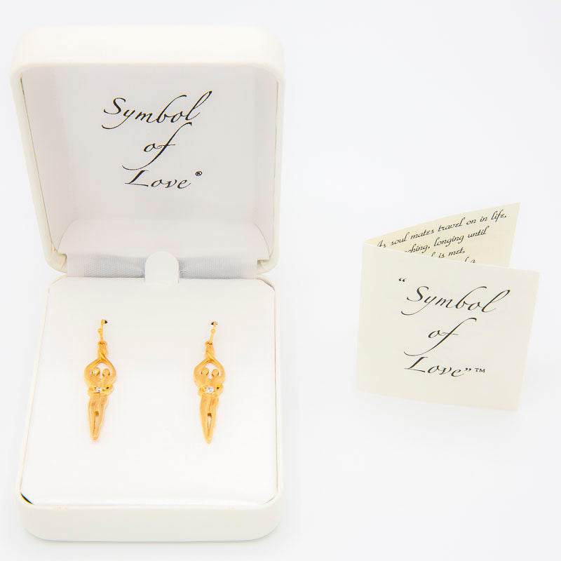 Medium Soulmate Earrings, 1 ½