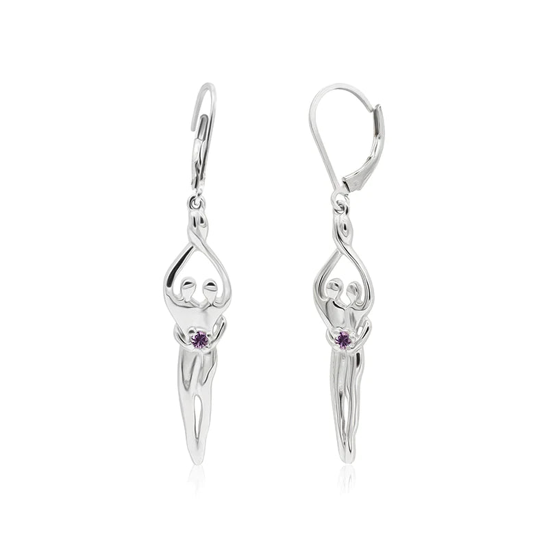 Medium Soulmate Earrings, 1 ¾