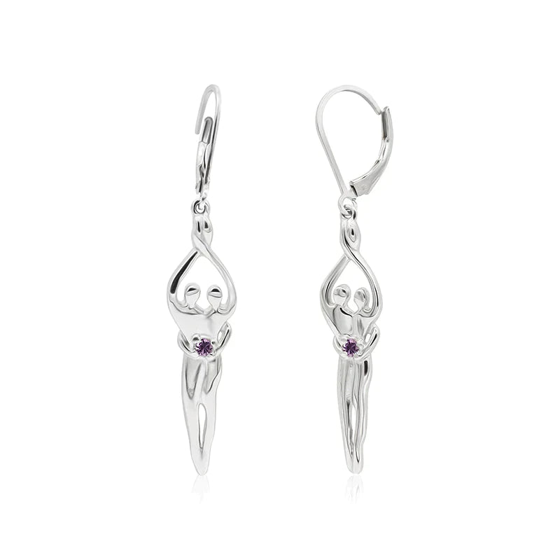 Medium Soulmate Earrings, 1 ¾