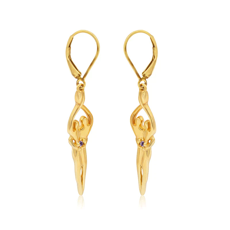 Medium Soulmate Earrings, 1 ¾