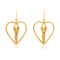 Soulmate Heart Earrings, 1