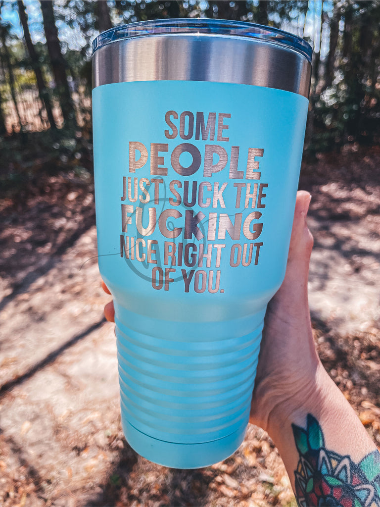 All Men Are Cremated Equal - LASER ETCHED TUMBLER