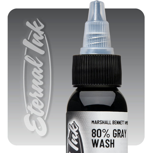 Eternal Ink - Tattoo Ink in Pitch Black - Concentrate, Size 8 oz