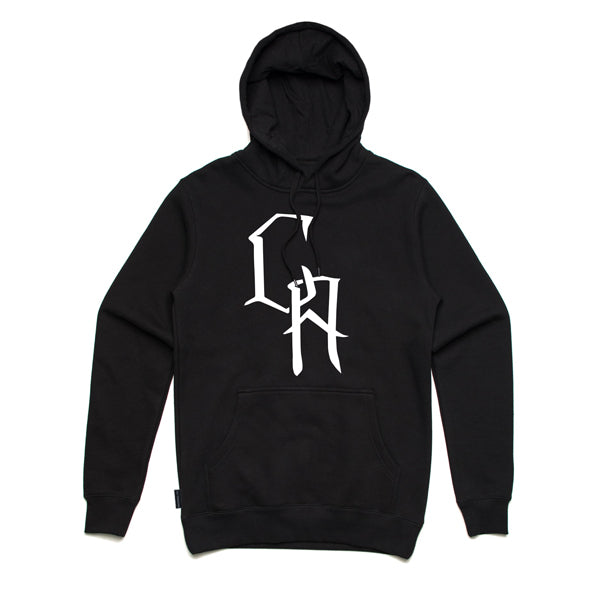 California Hoodie - Black | topthreads