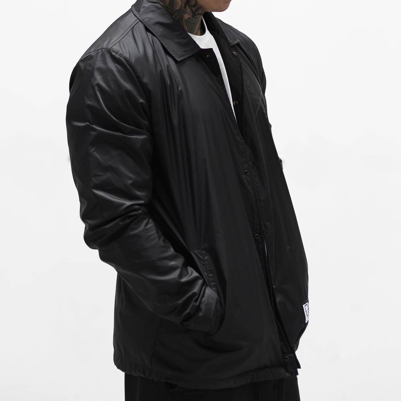 Imperial Coach Jacket - Black - topthreads