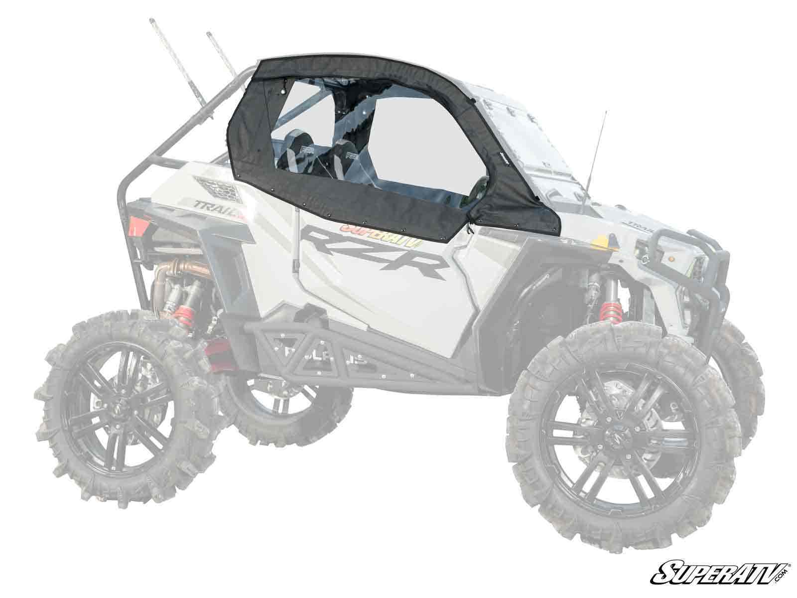 Super ATV POLARIS RZR TRAIL 900 PRIMAL SOFT CAB ENCLOSURE UPPER DOORS