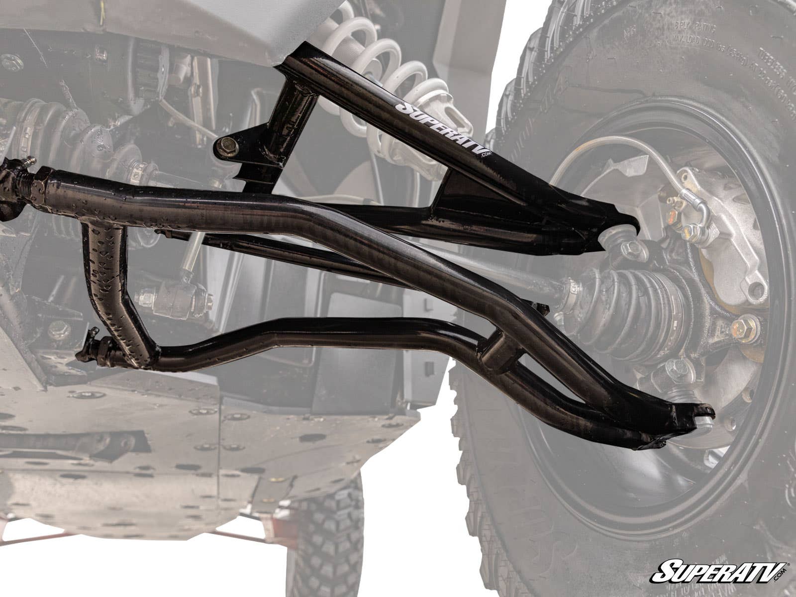Super ATV POLARIS RZR XP TURBO HIGH CLEARANCE 2" FORWARD OFFSET A-ARMS