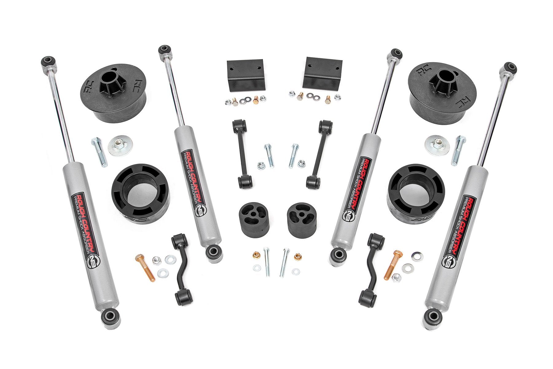 2.5 Inch Lift Kit | Spacers | N3 | Jeep Wrangler JL (18-23)/Wrangler Unlimited (18-23)  | 67730