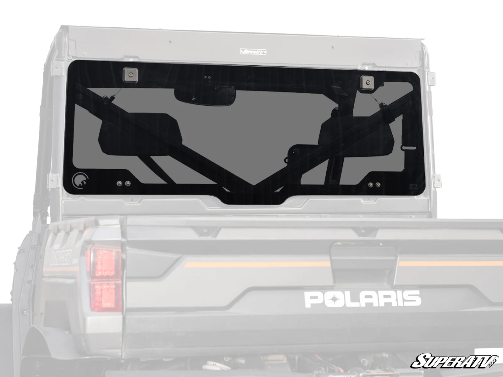 Polaris Ranger XP 1000 Rear Glass Windshield RGW-P-RAN1K
