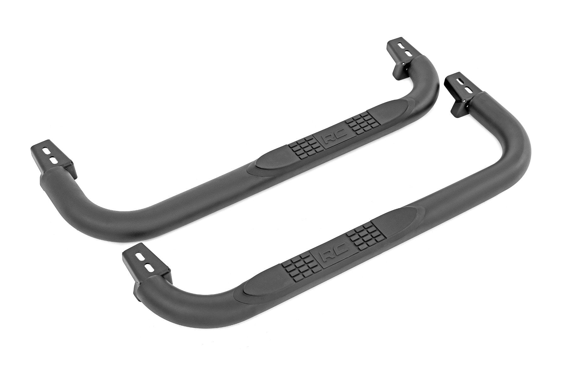 ROUGH COUNTRY Nerf Bar   3inch tube   Jeep Wrangler TJ (97 06)/Wrangler YJ (87 95)    90799