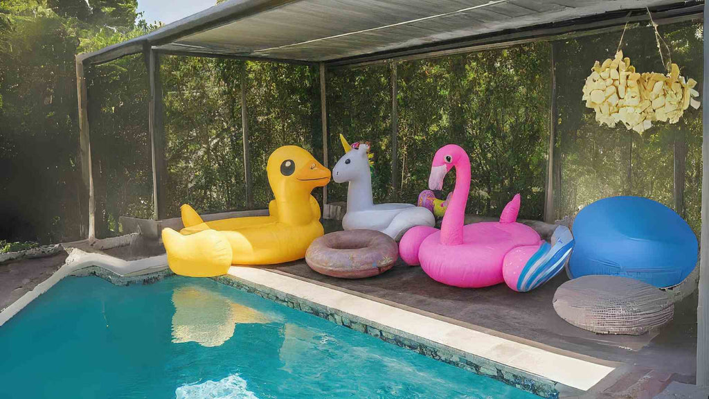 how to take care of pool floats
