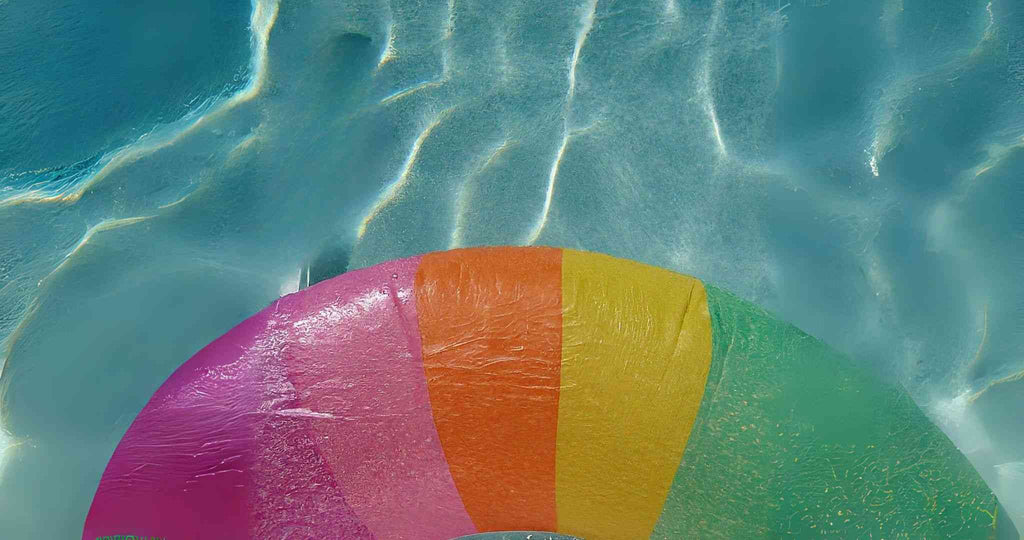 temperature damaged pool float