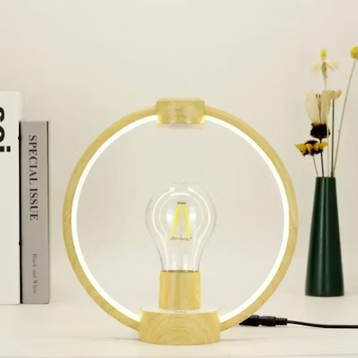Magnetic Levitating Bulb Retro Atmosphere Lamp - Cappucci Living