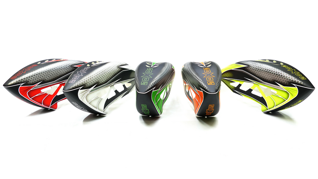 STRIKE 7.1 Canopies colors orange, yellow, green, red, white