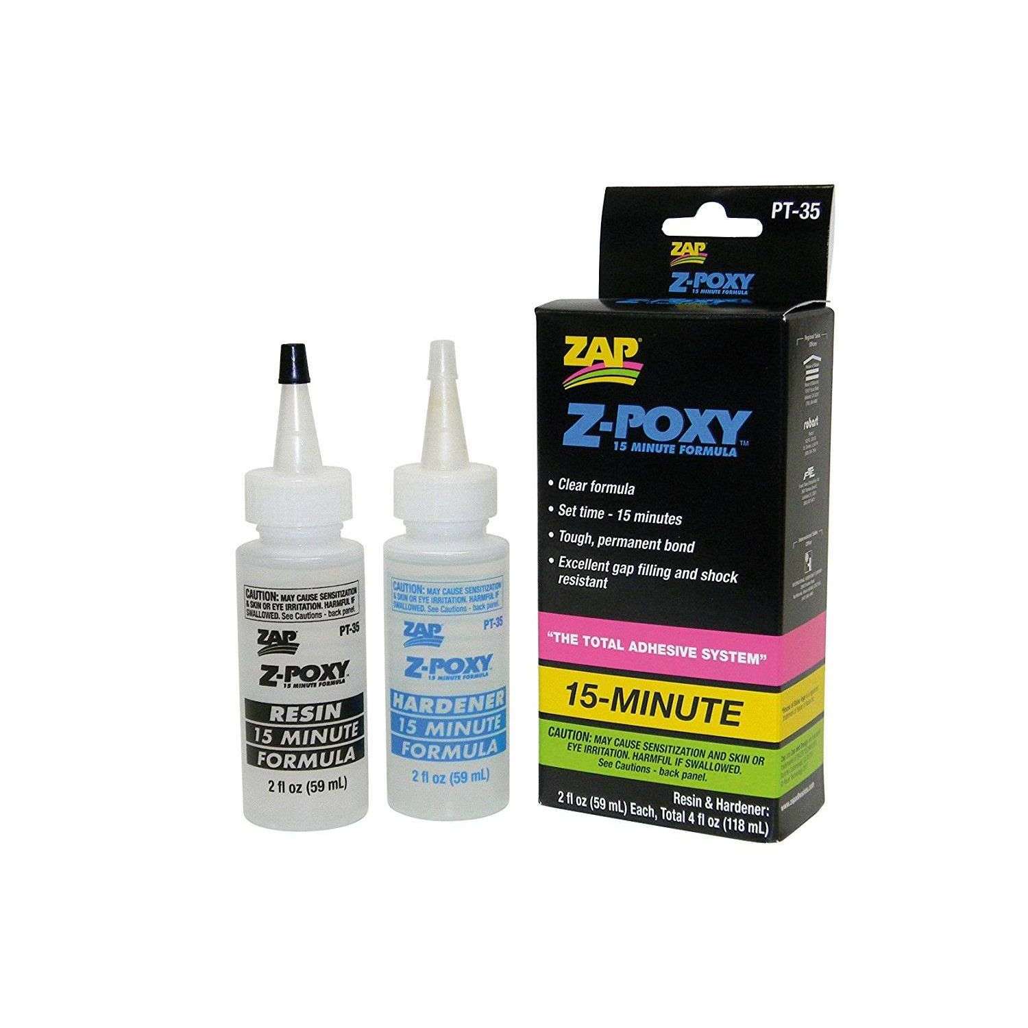 Zap Z-Poxy 5 Minute Epoxy - 1 oz. Syringe