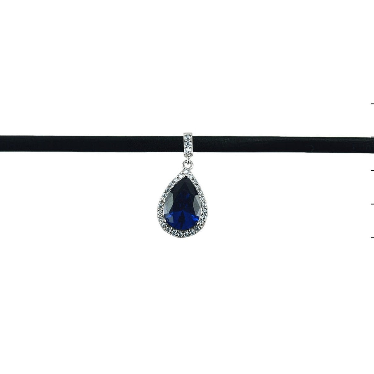 Aruna Sapphire Drop Choker