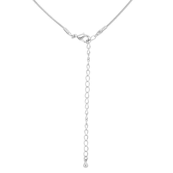 Liv Interlocked Silver Necklace | 16in – Beloved Sparkles