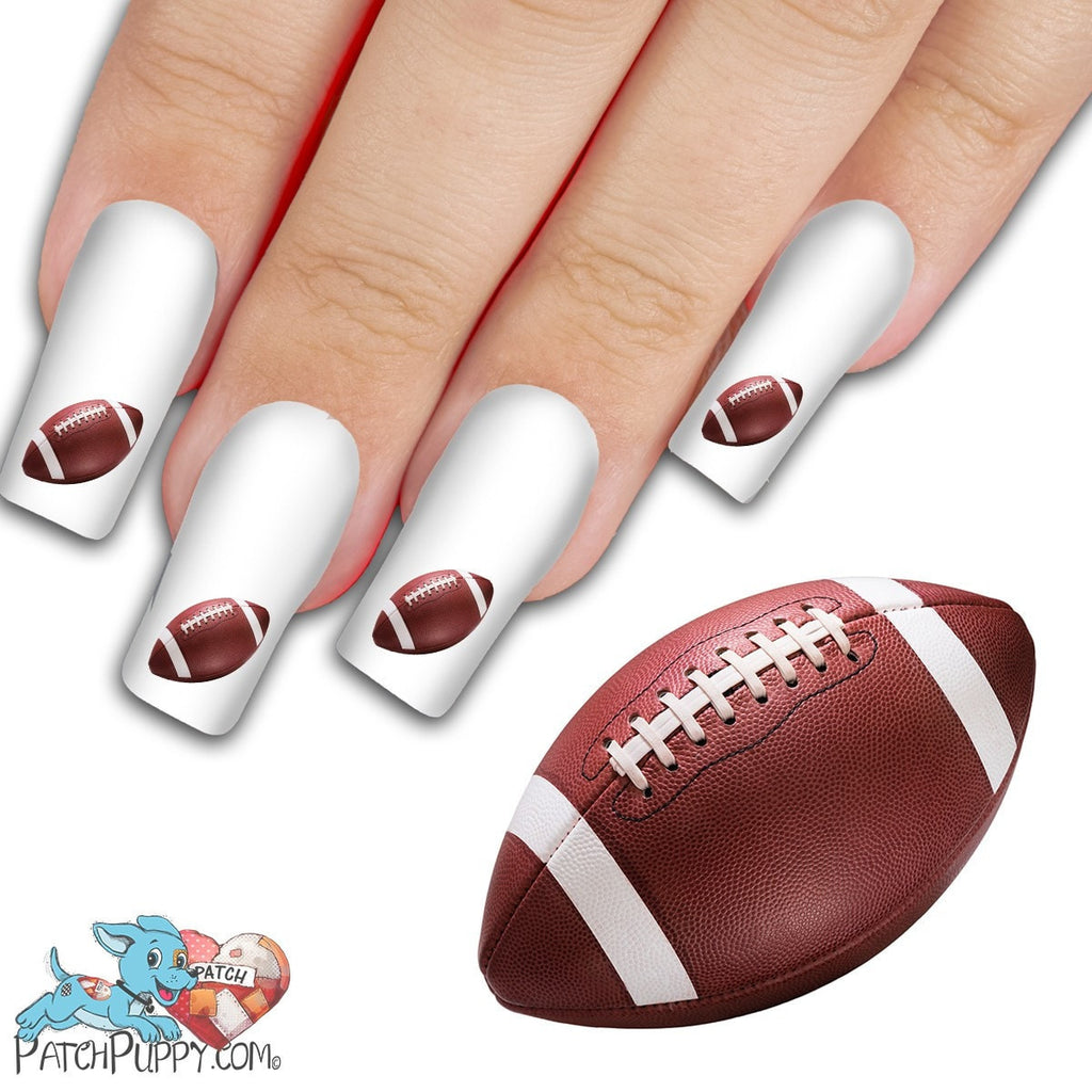 football nail decals