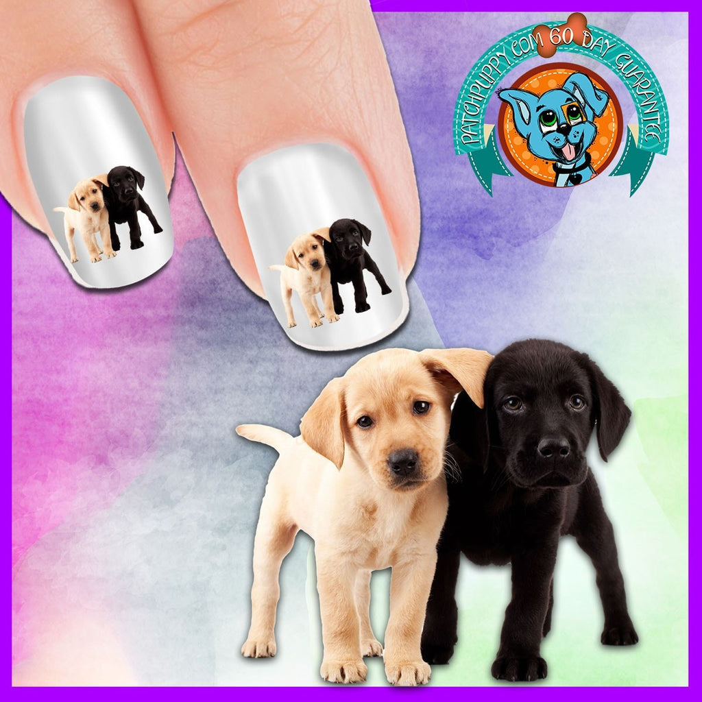 Puppy Patch Nail Art