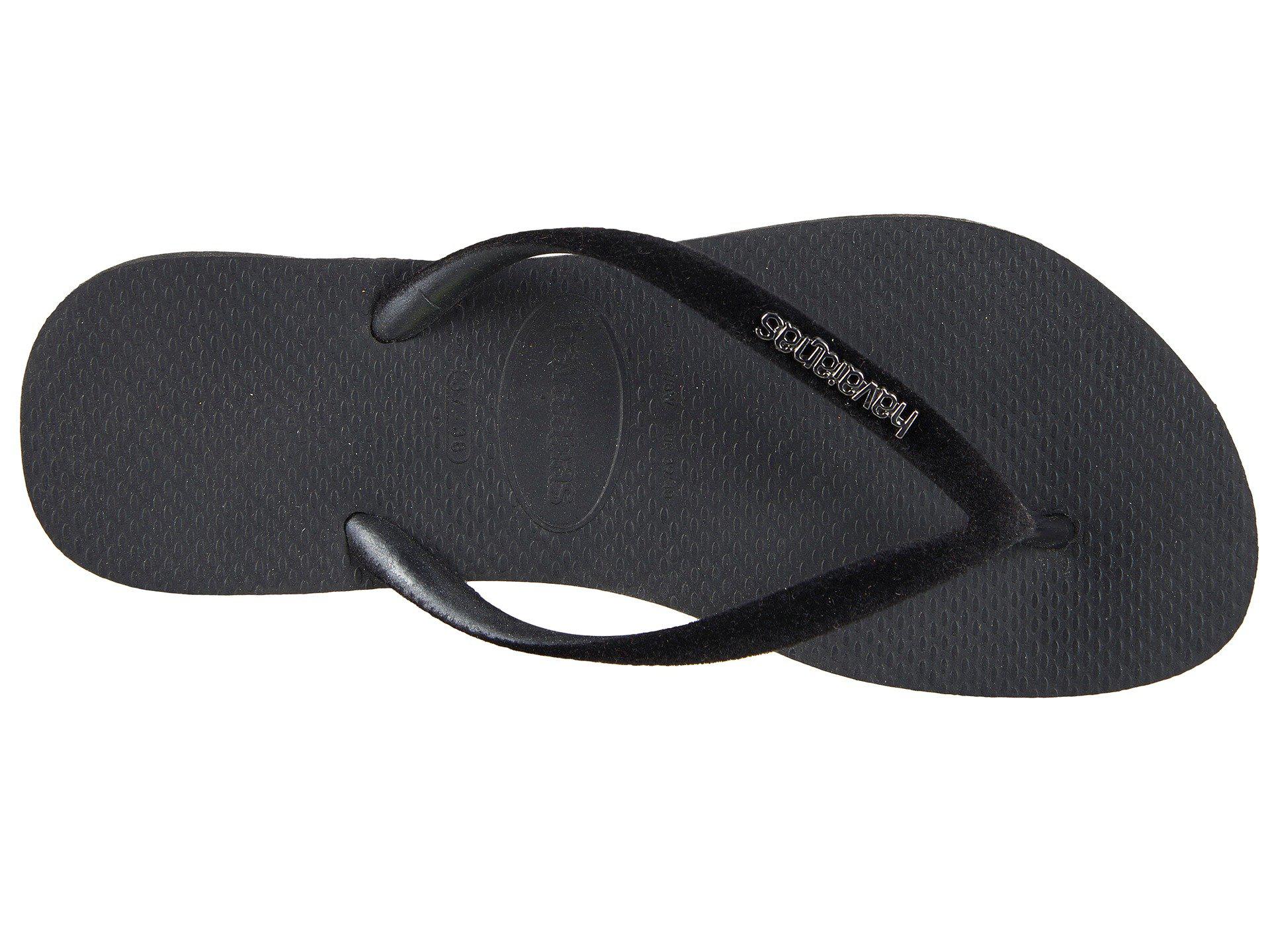 havaianas velvet black