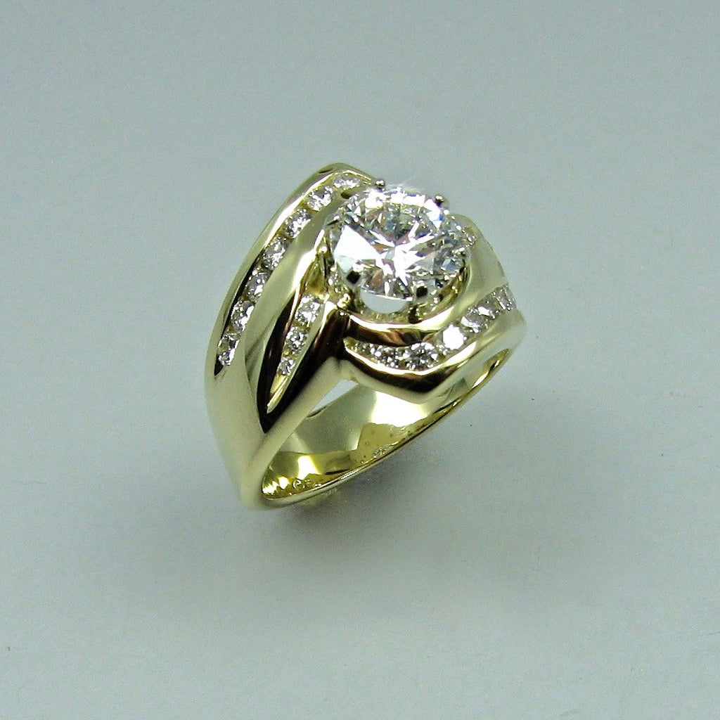 Custom Wedding Ring – Östling Jewelry Design