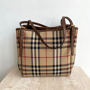 Authentic Burberry Mini Canterbury All Over Tote Bag – Valamode