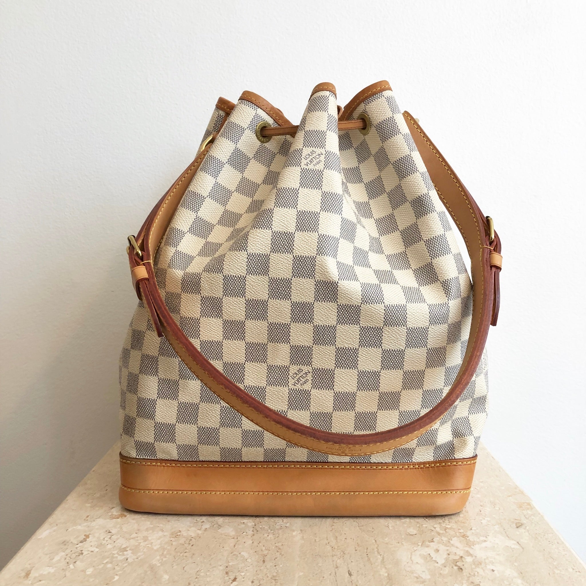 Authentic LOUIS VUITTON Azur Noe GM – Valamode