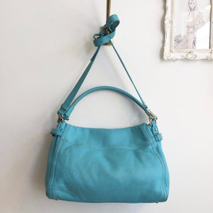 Authentic KATE SPADE Turquoise Leather Bag – Valamode