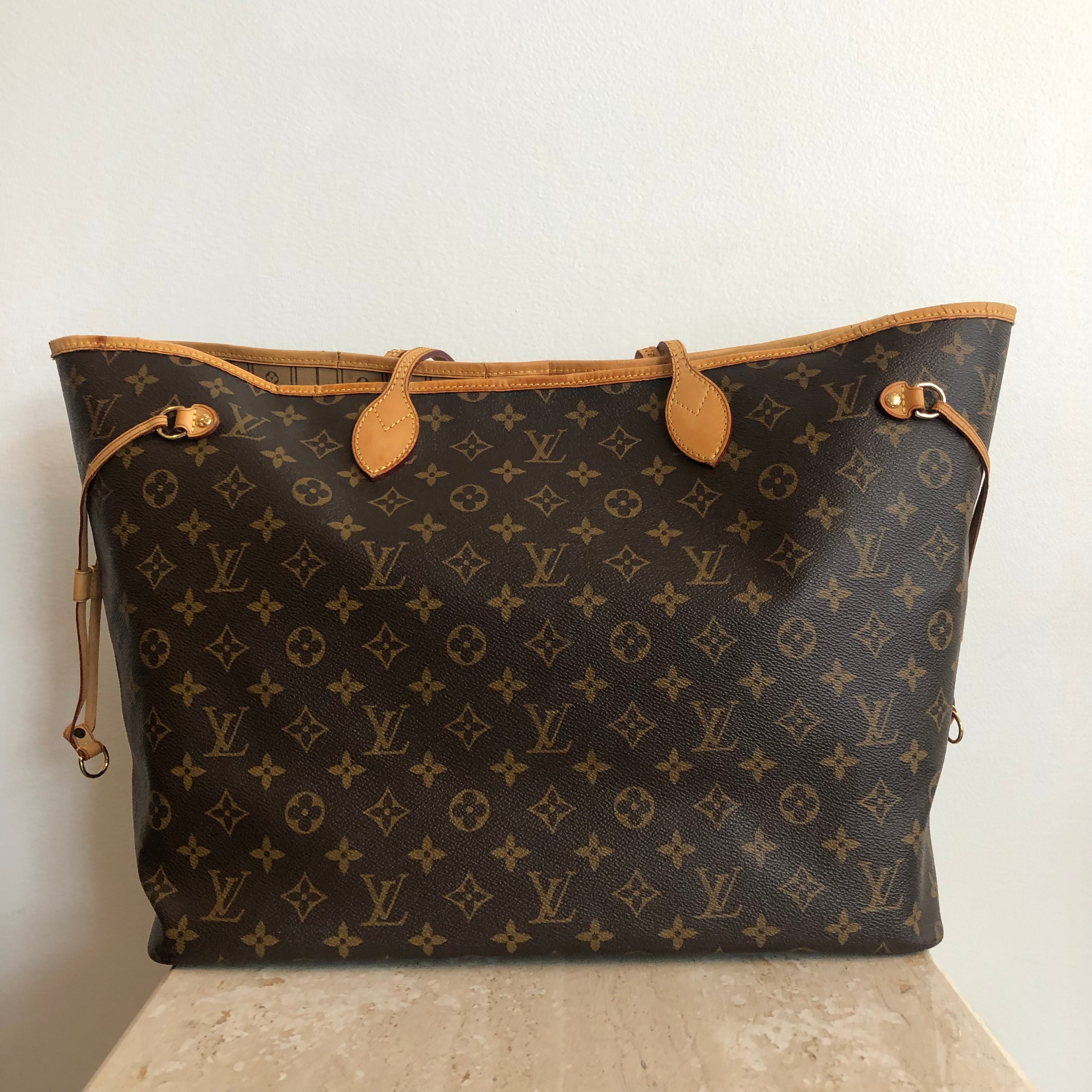 Authentic LOUIS VUITTON Neverfull Monogram GM – Valamode