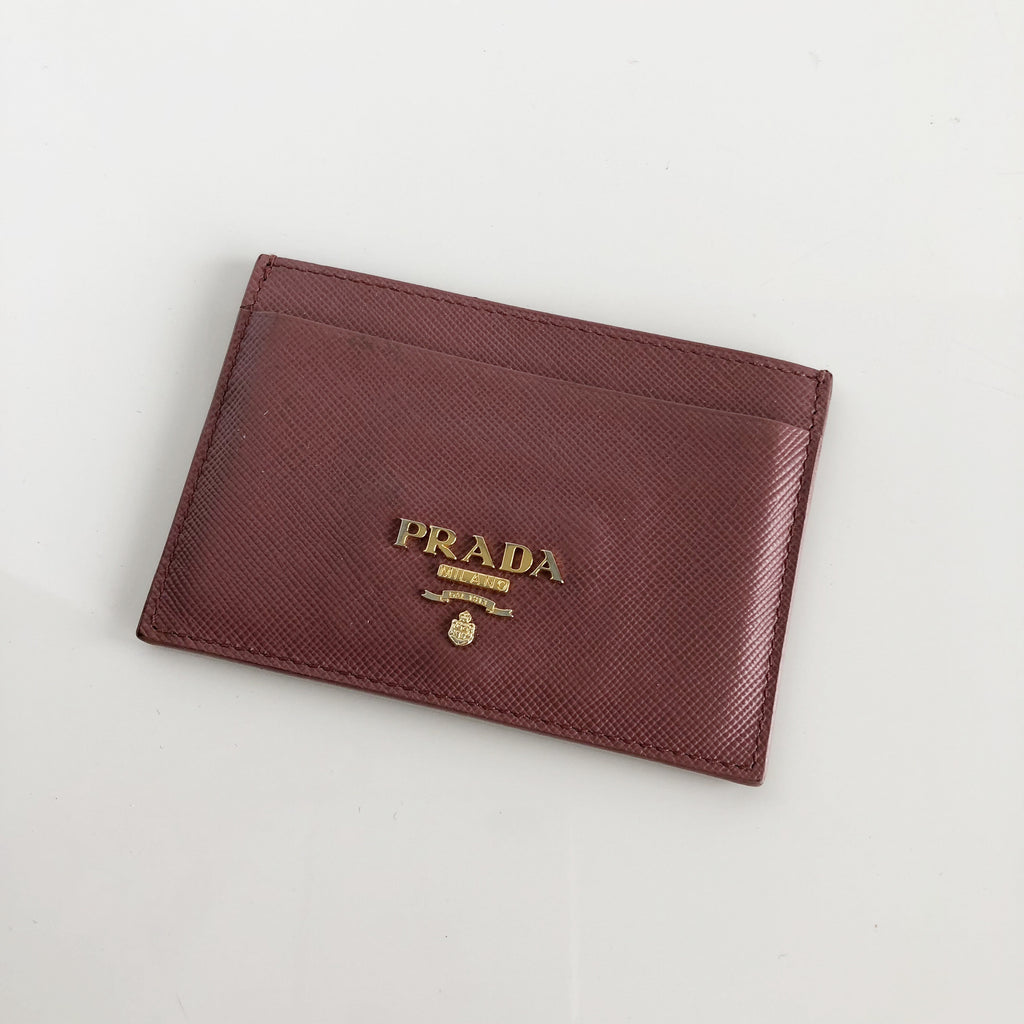 Authentic PRADA Card Holder – Valamode