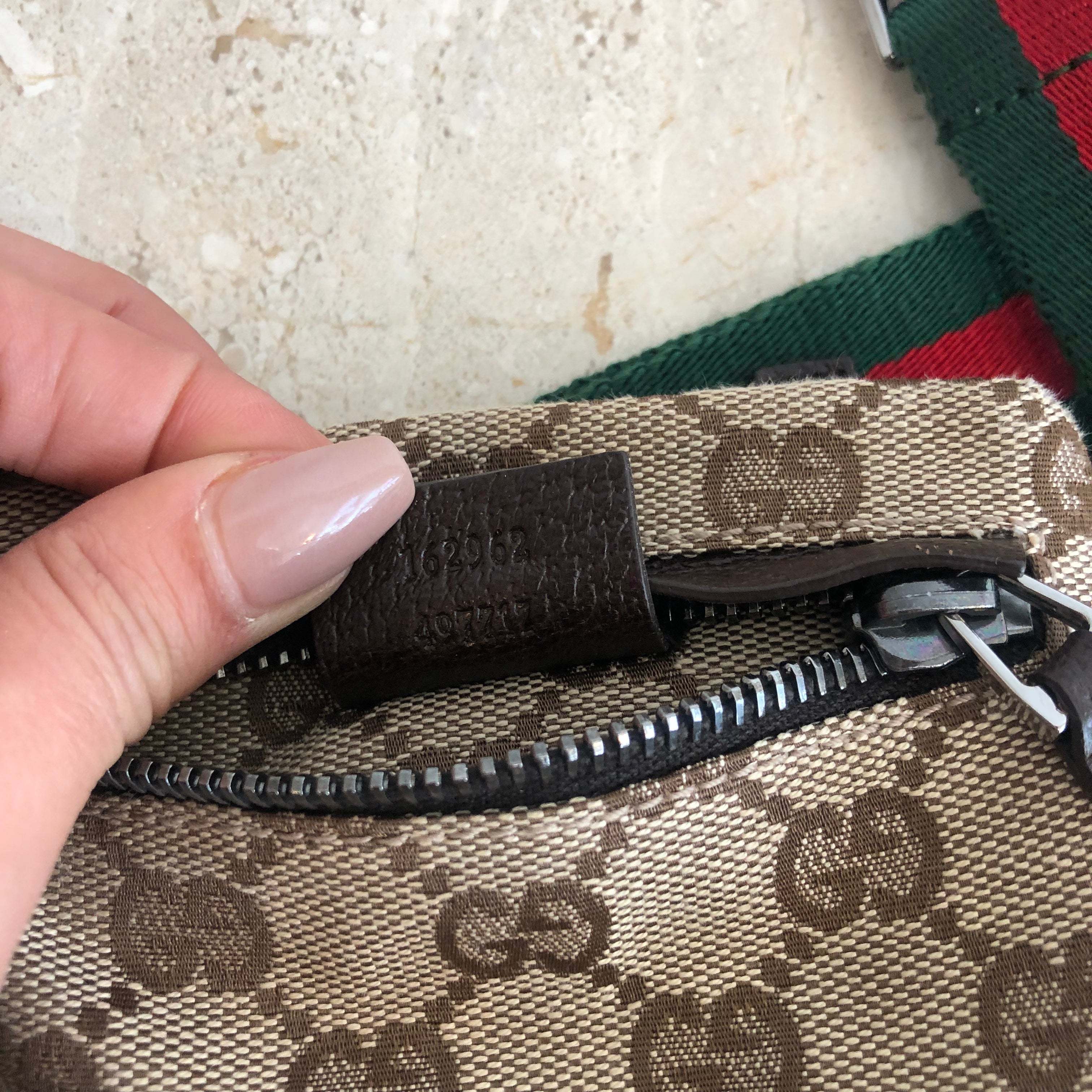 Authentic GUCCI Mini Mongram Belt Bag – Valamode