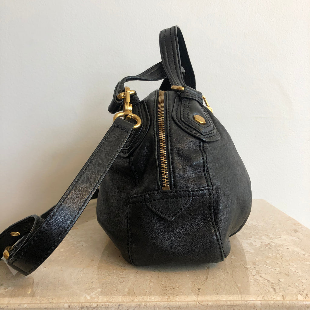 Authentic MARC BY MARC JACOBS Black Leather Bag – Valamode