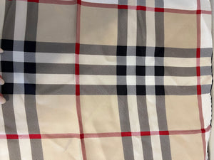 Authentic BURBERRY Nova Check Silk Small Bandeau Scarf – Valamode