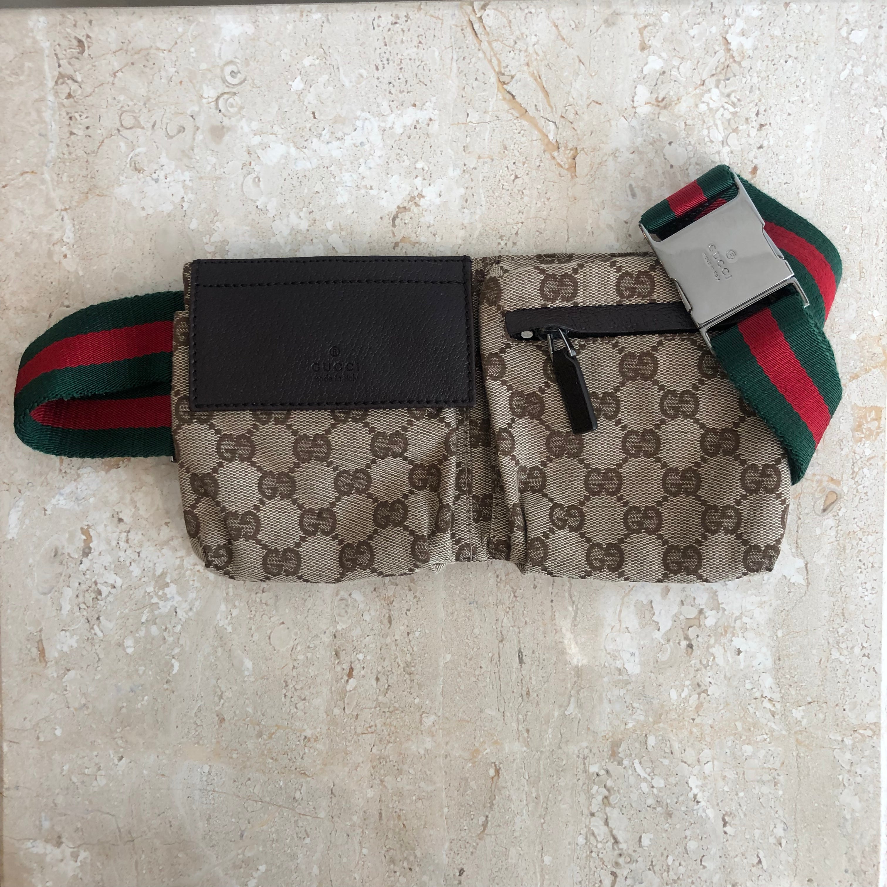 Authentic GUCCI Mini Mongram Belt Bag – Valamode