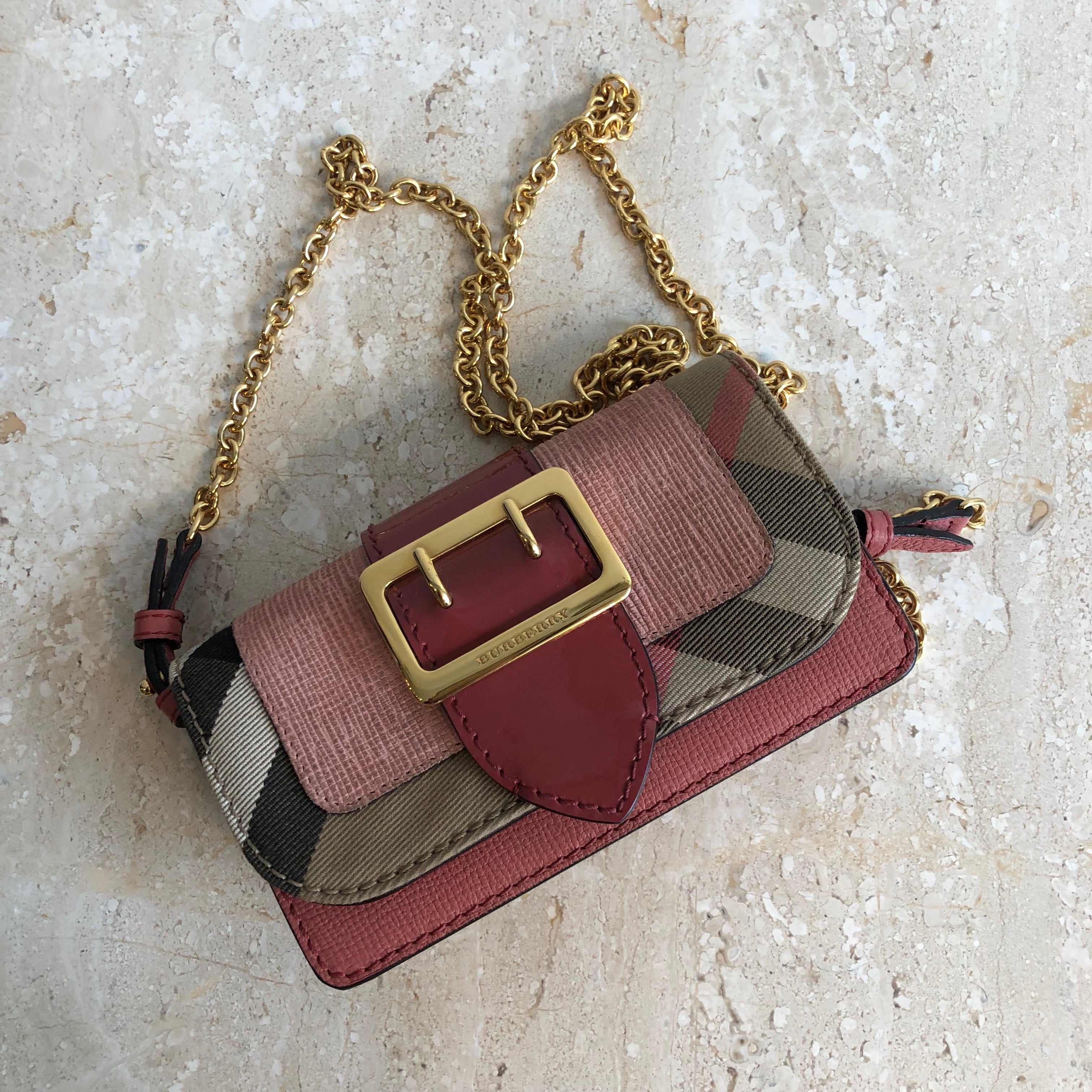 burberry mini buckle bag